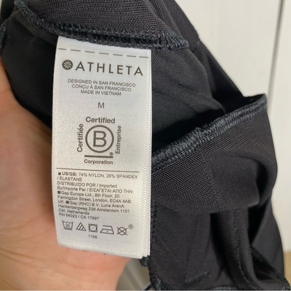 Athleta Venice High Rise Wide Leg Pant size medium in black - Picture 7 of 10